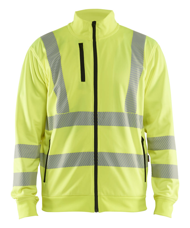 Blåkläder High-Vis Sweatshirt met rits 35632538 High-Vis Geel High-Vis Geel