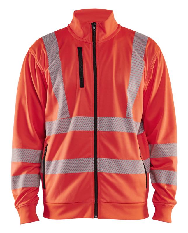 Blåkläder High-Vis Sweatshirt met rits 35632538 High-Vis Rood High-Vis Rood