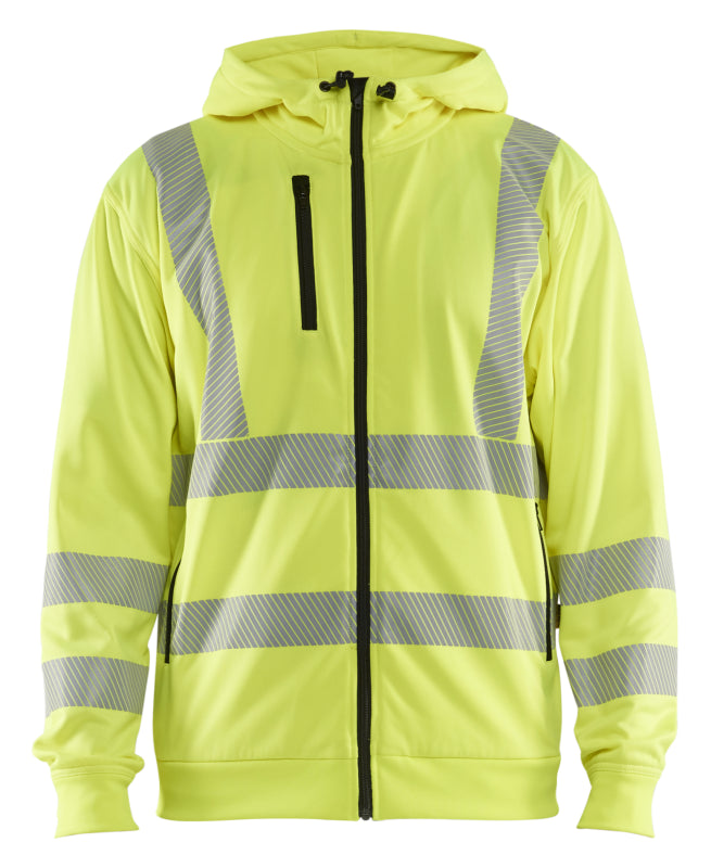 Blåkläder High-Vis Hoodie met rits 35652538 High-Vis Geel High-Vis Geel