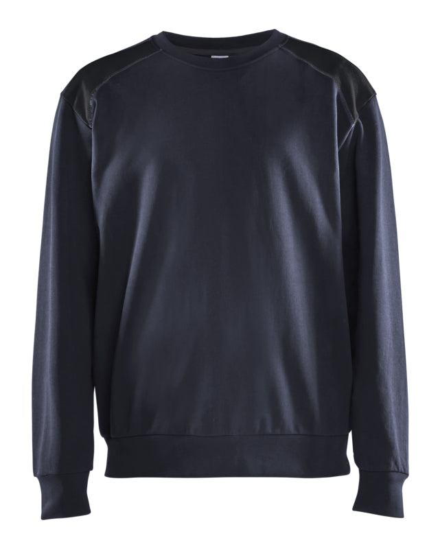 Blåkläder Sweatshirt bicolour 35801158 Donker marineblauw/Zwart Donker marineblauw/Zwart