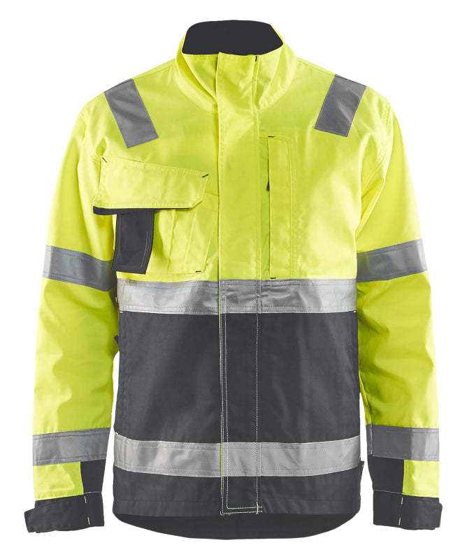 Blåkläder Jack High-Vis 40641811 High-Vis Geel/Medium Grijs High-Vis Geel/Medium Grijs