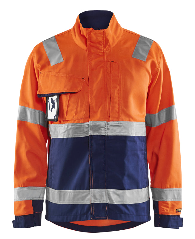 Blåkläder Jack High-Vis 40641811 High-Vis Oranje/Marineblauw High-Vis Oranje/Marineblauw