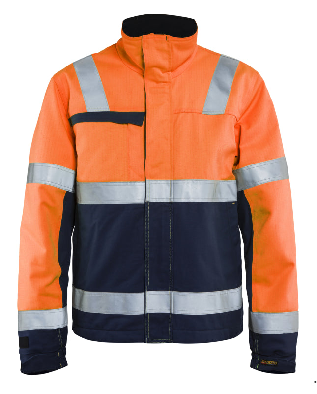 Blåkläder Multinorm winterjas 40691513 High-Vis Oranje/Marineblauw High-Vis Oranje/Marineblauw