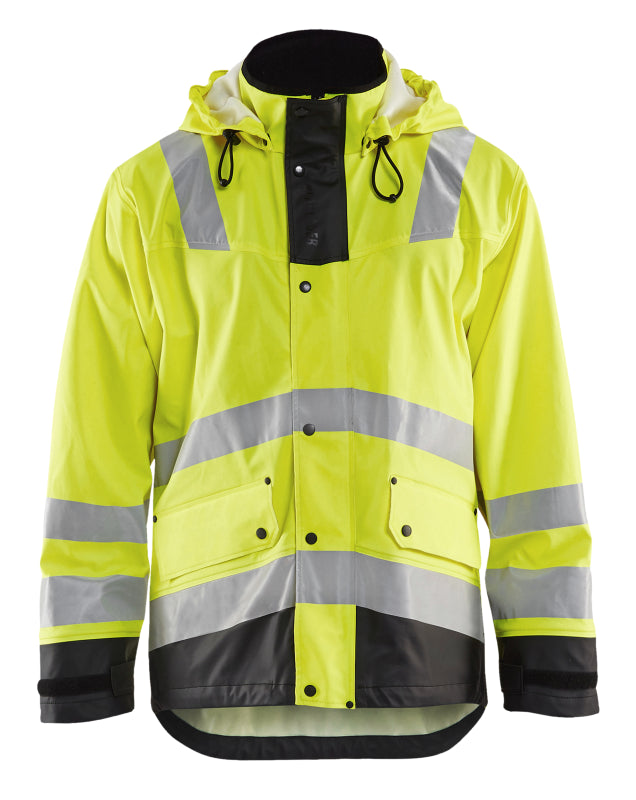 Blåkläder Regenjas High-Vis LEVEL 2 43022003 High-Vis Geel/Zwart High-Vis Geel/Zwart