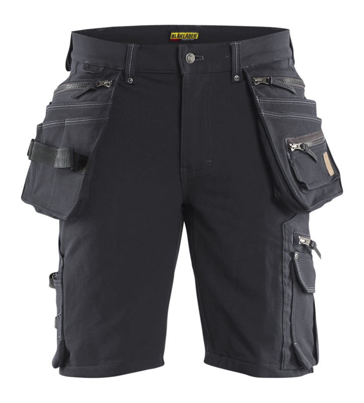 Blåkläder Short 4-weg stretch X1900 19881644 Donkergrijs/Zwart Donkergrijs/Zwart