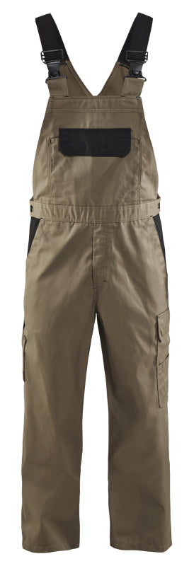 Blåkläder Bretelbroek Industrie 26641800 Khaki/Zwart Khaki/Zwart