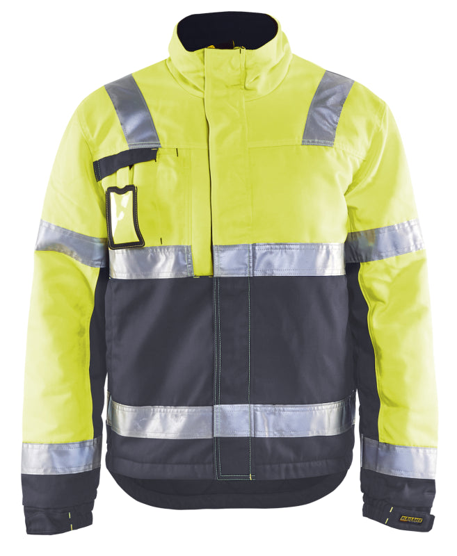 Blåkläder Winterjas High-Vis 48621811 High-Vis Geel/Medium Grijs HIgh Vis Geel/Medium Grijs