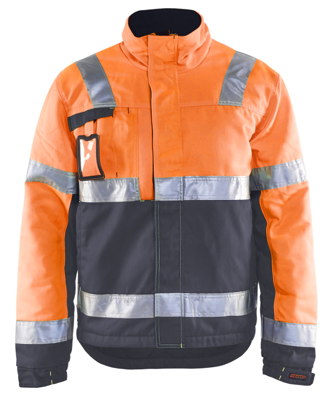 Blåkläder Winterjas High-Vis 48621811 High-Vis Oranje/Medium Grijs High Vis Oranje/Medium Grijs