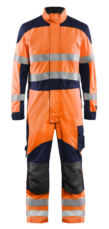 Blåkläder Multinorm inherent overall 60891513 High-Vis Oranje/Marineblauw High-Vis Oranje/Marineblauw