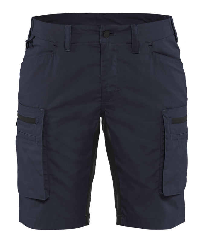 Blåkläder Dames Service Short met stretch 71491845 Donker marineblauw/Zwart Donker marineblauw/Zwart