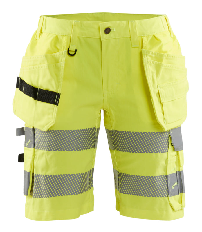 Blåkläder Dames High-Vis short met stretch 71861811 High-Vis Geel High-Vis Geel