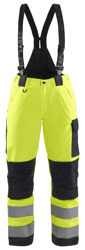 Blåkläder Dames Winterwerkbroek High-Vis 78851977 High-Vis Geel/Zwart High-Vis Geel/Zwart