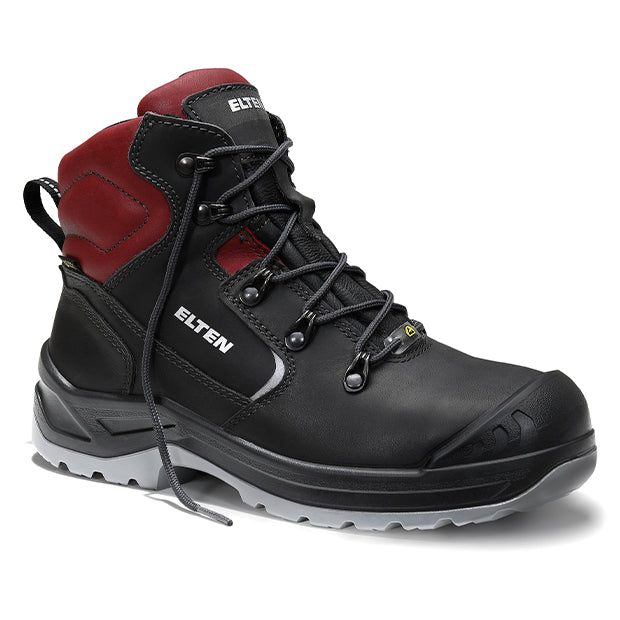 Elten Lena GTX Mid 746131 S3 CI Zwart/Rood