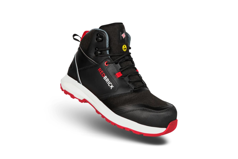 Redbrick Pulse High S3 ESD 32321 Black/Red