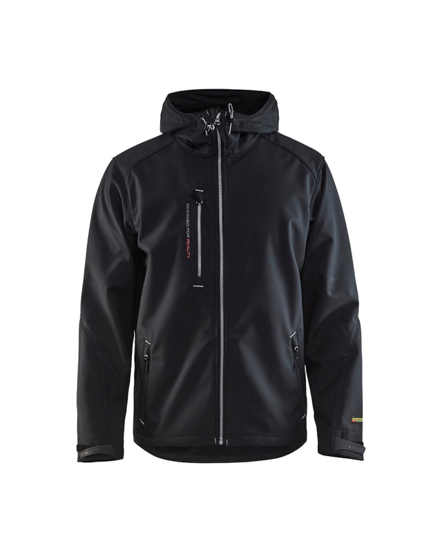 Blåkläder Softshell Jack 4949 Zwart/Zilver