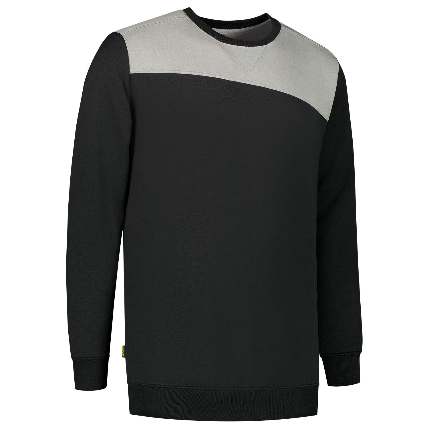 Tricorp 302013 Bicolor Sweater Naden Zwart/Grijs