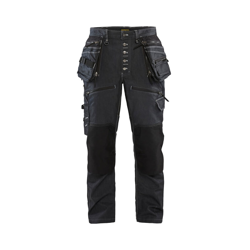 Blåkläder Baggy Denim Stretch X1900 19991141 Marineblauw/Zwart