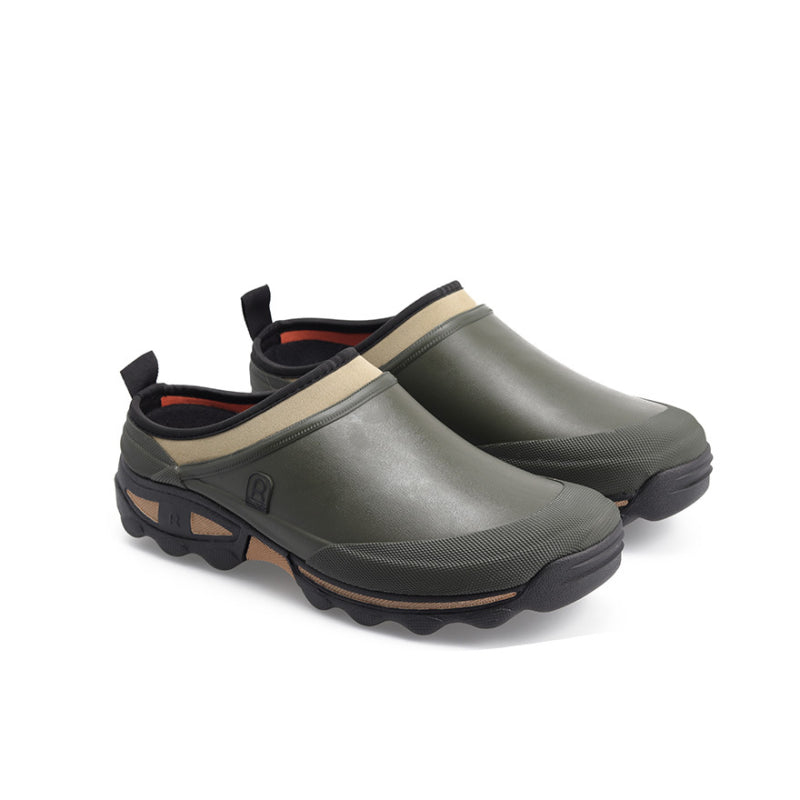 Rouchette Clogs Clean Land Khaki