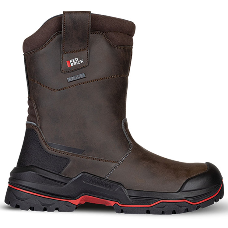 Redbrick Pulse Sicherheitsstiefel S7S Braun