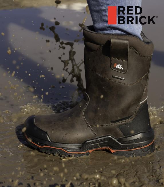 Redbrick Pulse Sicherheitsstiefel S7S Braun