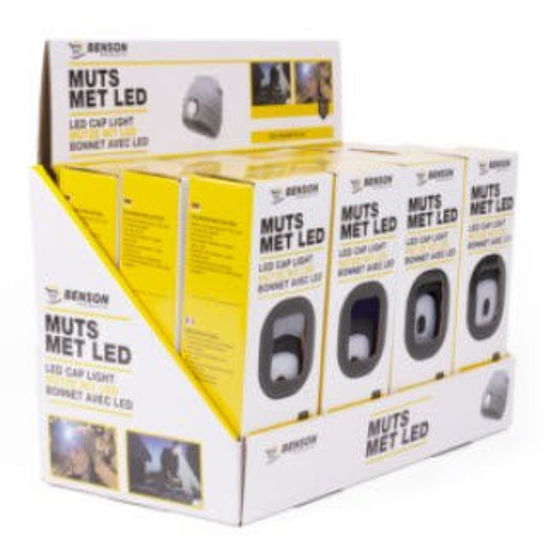 Commandomuts met LED lamp (010738-LED1) Assorti