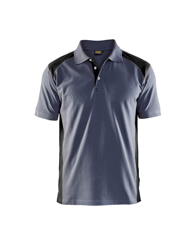 Blaklader Poloshirt Pique 33241050 Grijs/Zwart