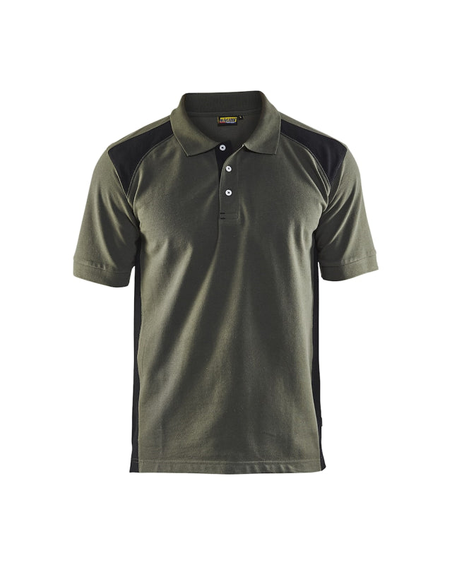 Blaklader Poloshirt Pique 33241050 Army Groen/Zwart