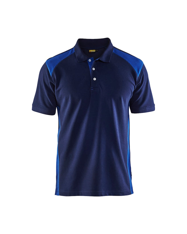 Blaklader Poloshirt Pique 33241050 Marineblauw/Korenblauw