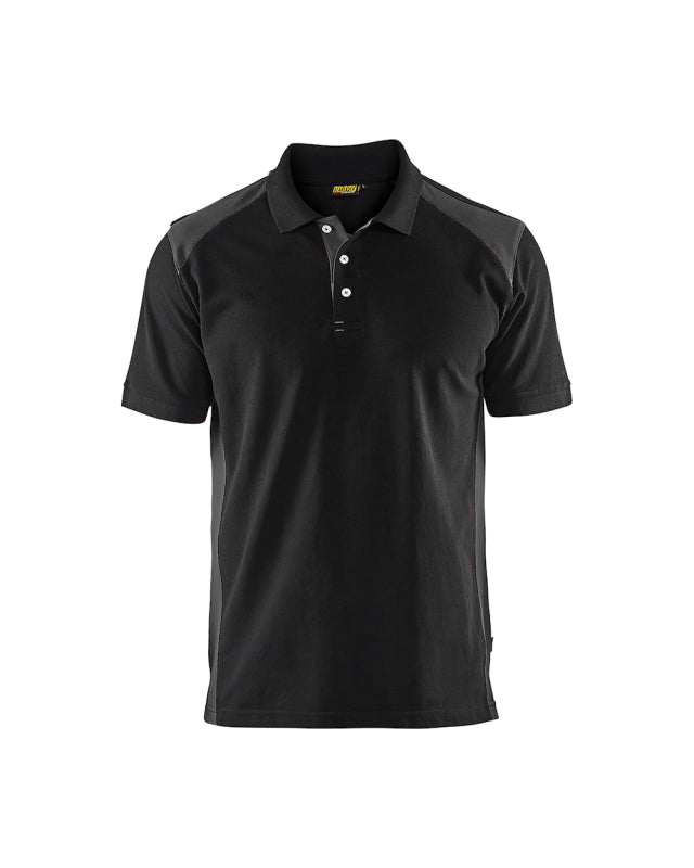 Blaklader Poloshirt Pique 33241050 Zwart/Donkergrijs