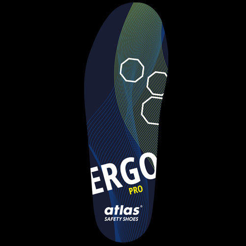 Atlas Ergo Pro Inlegzool Blauw/Geel