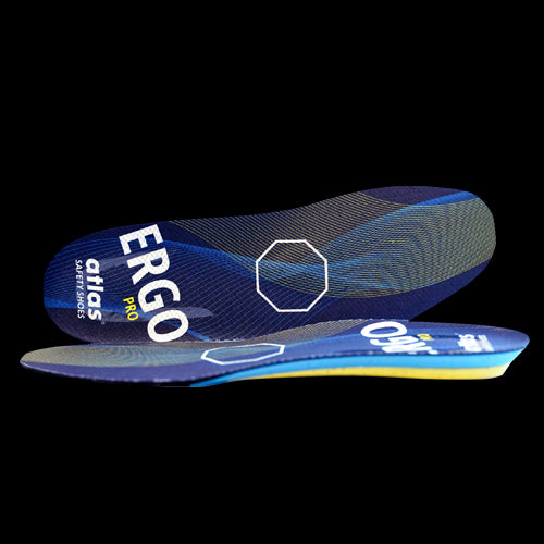 Atlas Ergo Pro Inlegzool Blauw/Geel