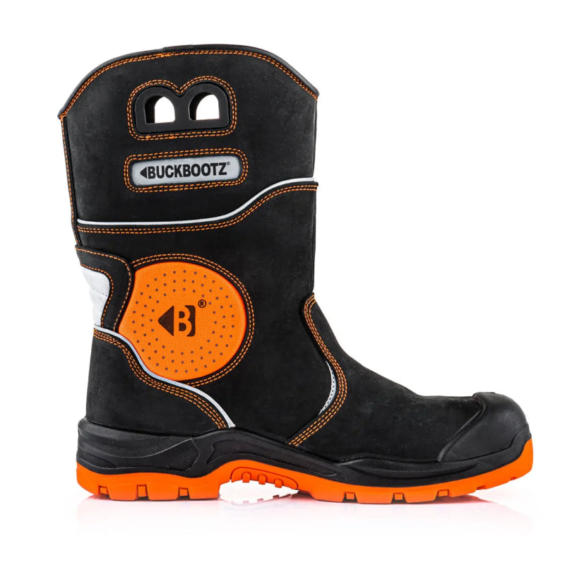 Buckbootz Laars BVIZ5ORBK S7S Zwart/Oranje