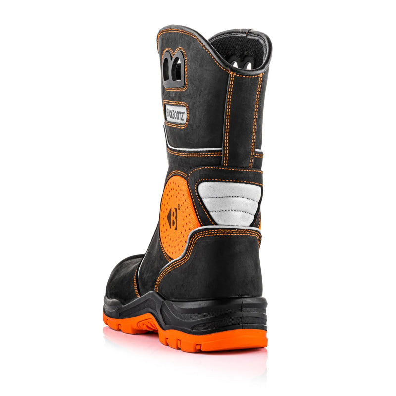 Buckbootz Laars BVIZ5ORBK S7S Zwart/Oranje