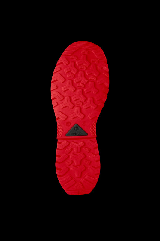 Redbrick Pulse Speed Lace Laag S3 32325 Zwart/Rood