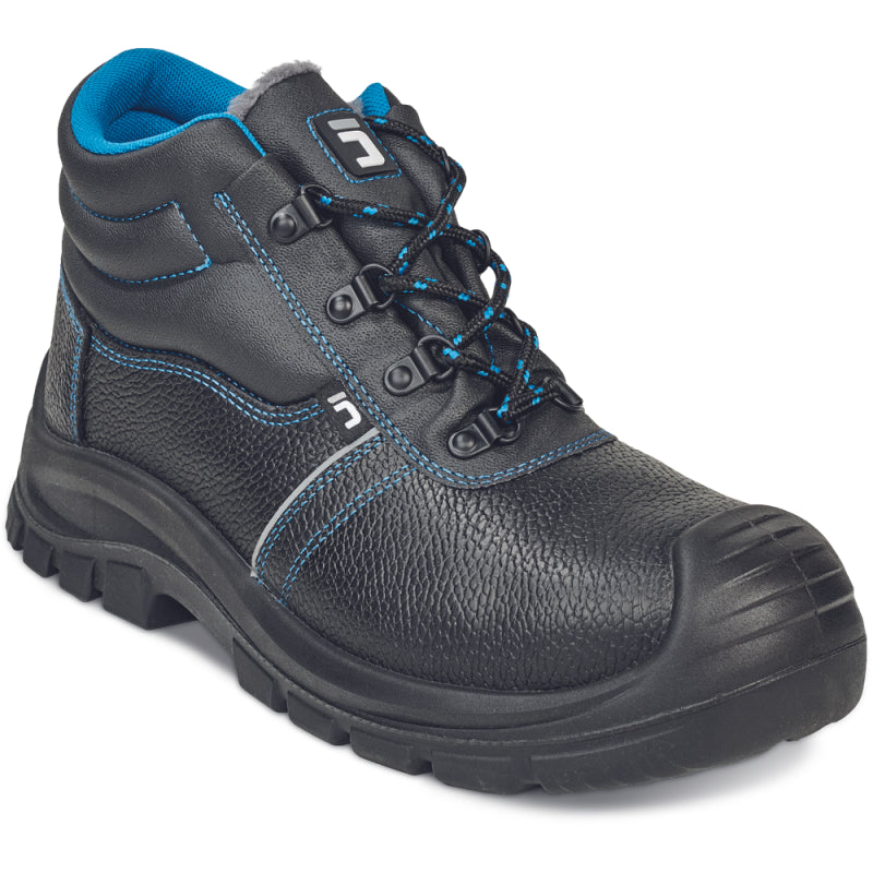 Cerva Raven XT S3 Mid Werkschoen Zwart/Blauw