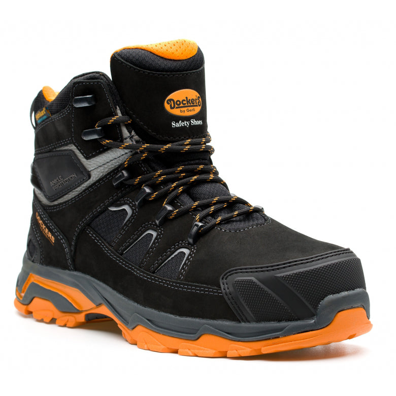 Dockers Horus D0001 S3 Hoog + KN Zwart