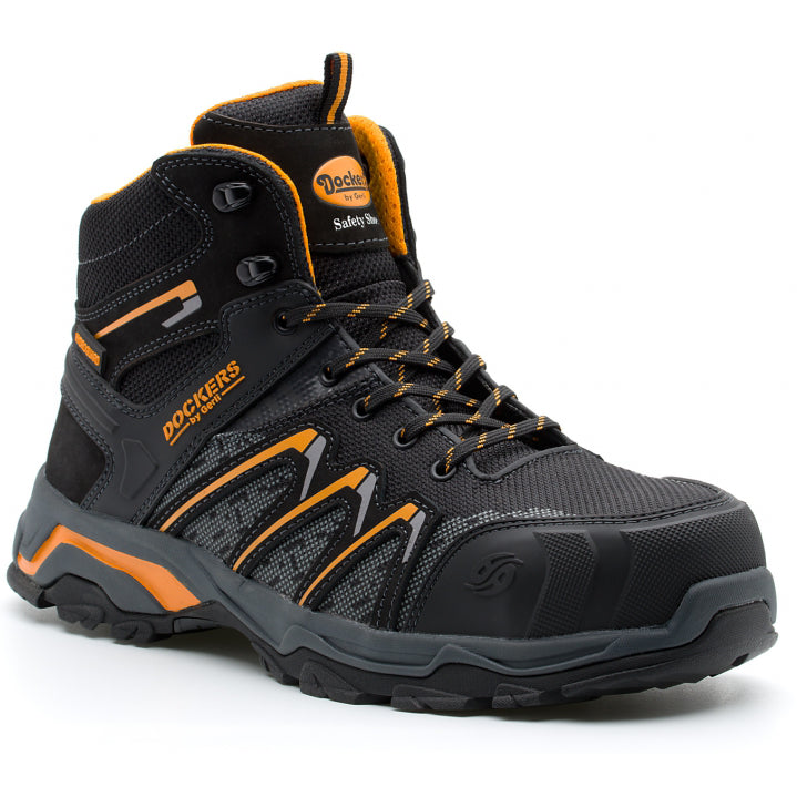 Dockers Sprinter Hoog D0004 S3 Zwart