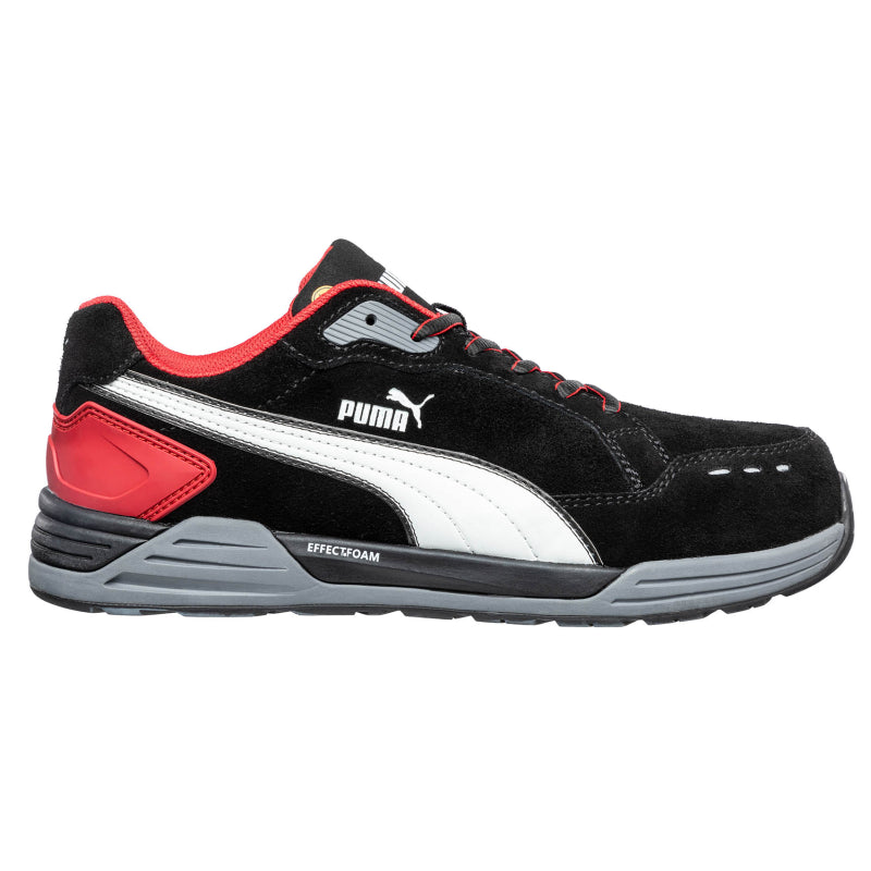 Puma Airtwist Black/Red Laag 644630 S3 Zwart/Rood