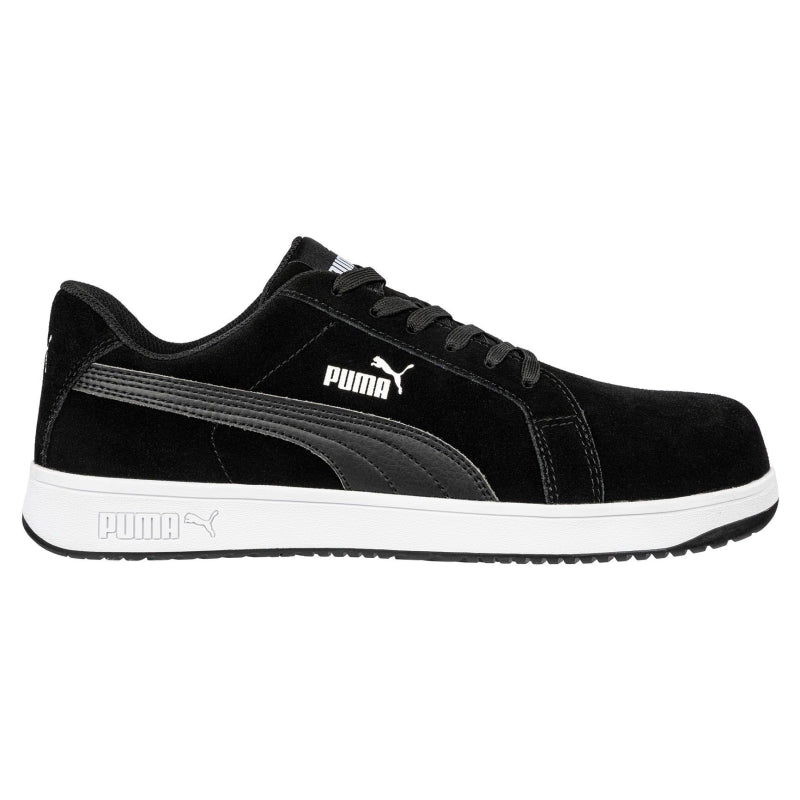 Puma Icon Suede Black Laag 640010 S1P Zwart