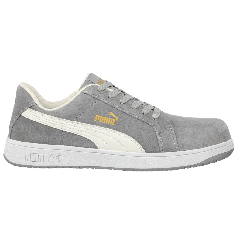 Puma Icon Suede Grey Laag 640030 S1P Grijs