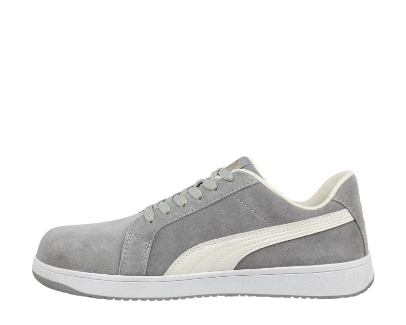 Puma Icon Suede Grey Laag 640030 S1P Grijs