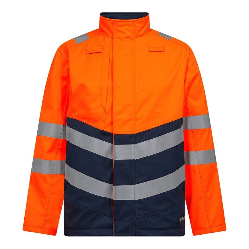 Engel Safety Softshell Jas 1324-185 Geel/Zwart 3820