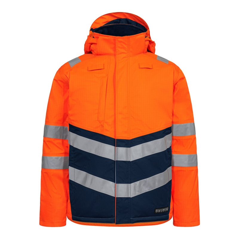 Engel Safety Winterjas 1930-180 Oranje/Inktblauw 10165