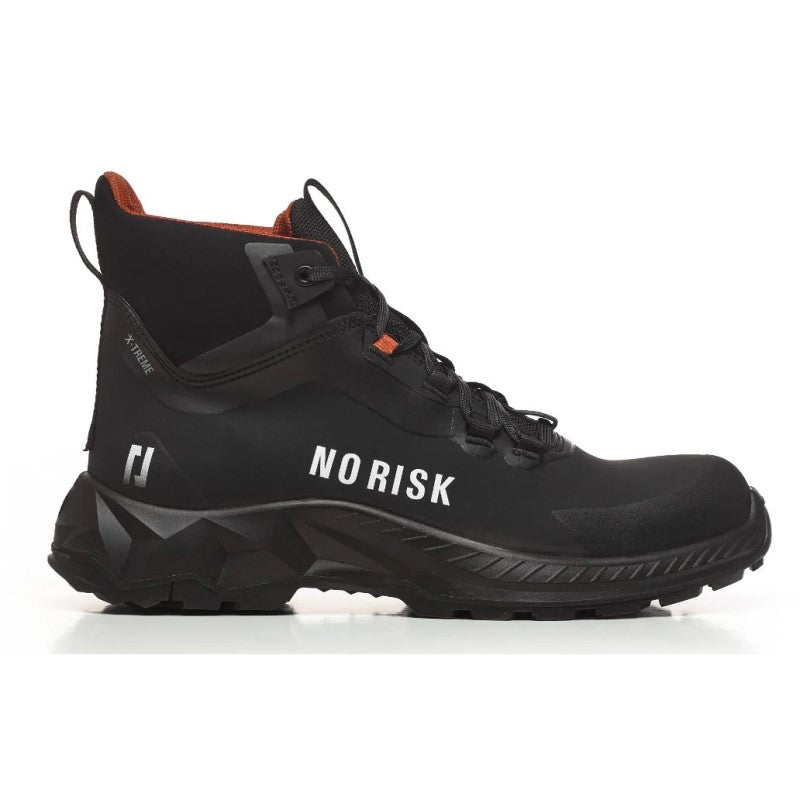 No Risk X-treme Mid Black 1057.00 S3 Zwart