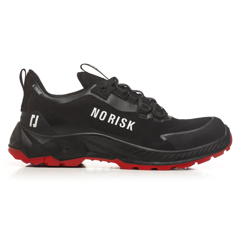 No Risk X-treme Low Black Red 1557.10 S3L Zwart/Rood