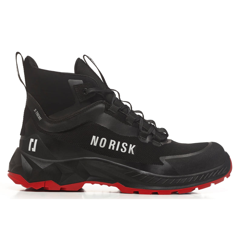 No Risk X-treme Mid Black Red 1057.10 S3L Zwart/Rood