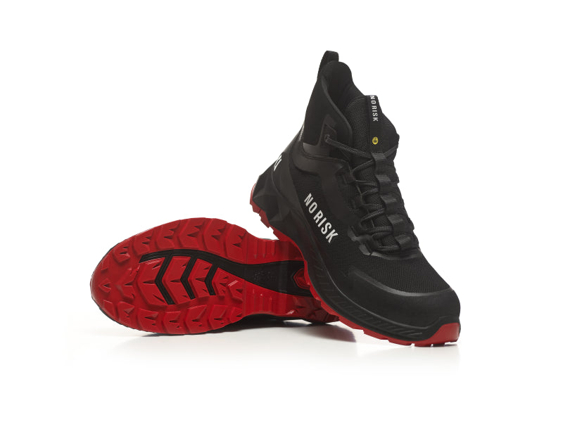 No Risk X-treme Mid Black Red 1057.10 S3L Zwart/Rood