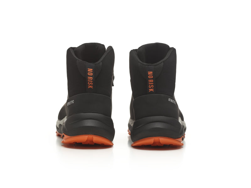 No Risk Athletic Mid STX Orange 1019.15 S7L Zwart/Oranje