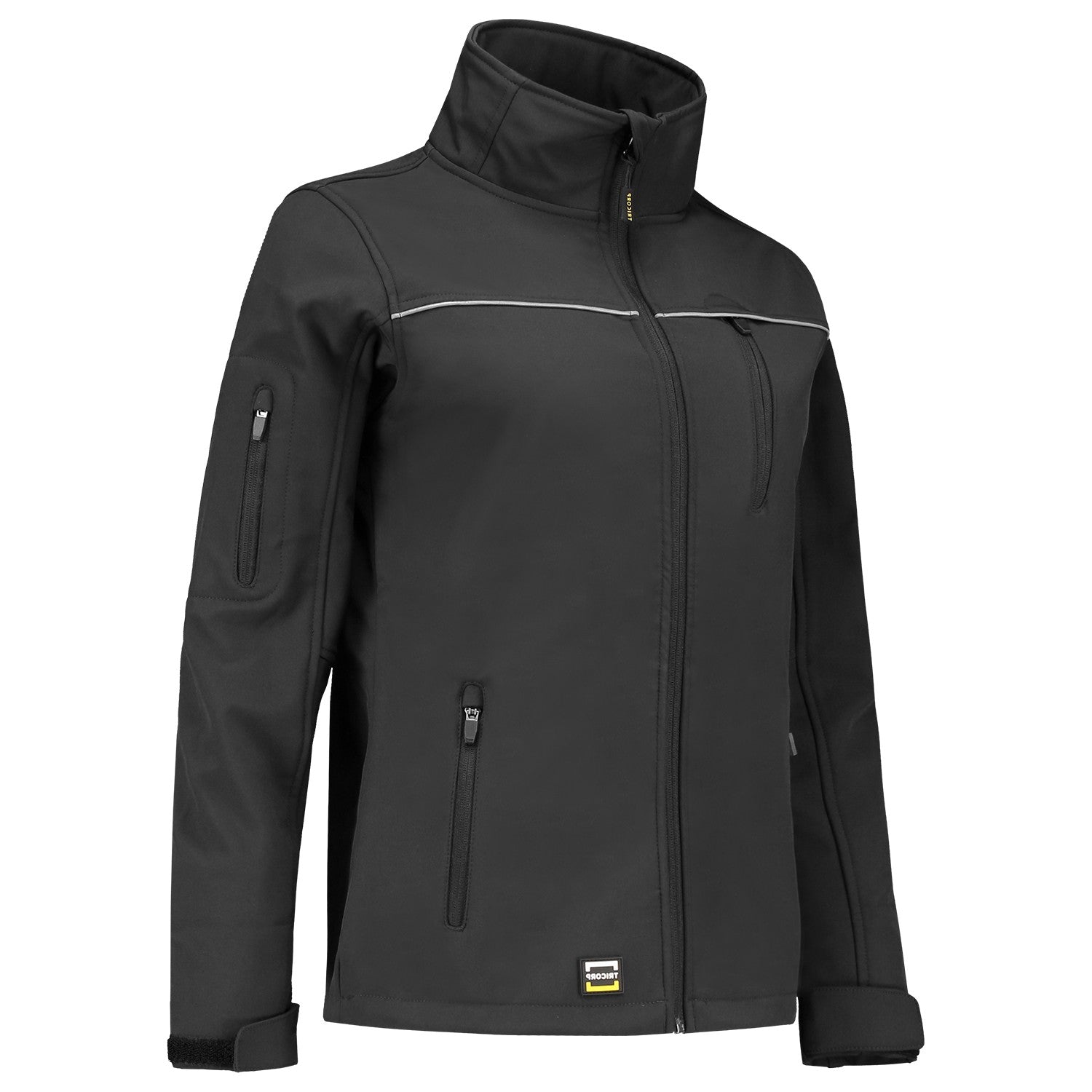 Tricorp 402009 Luxe Softshell Dames Donkergrijs
