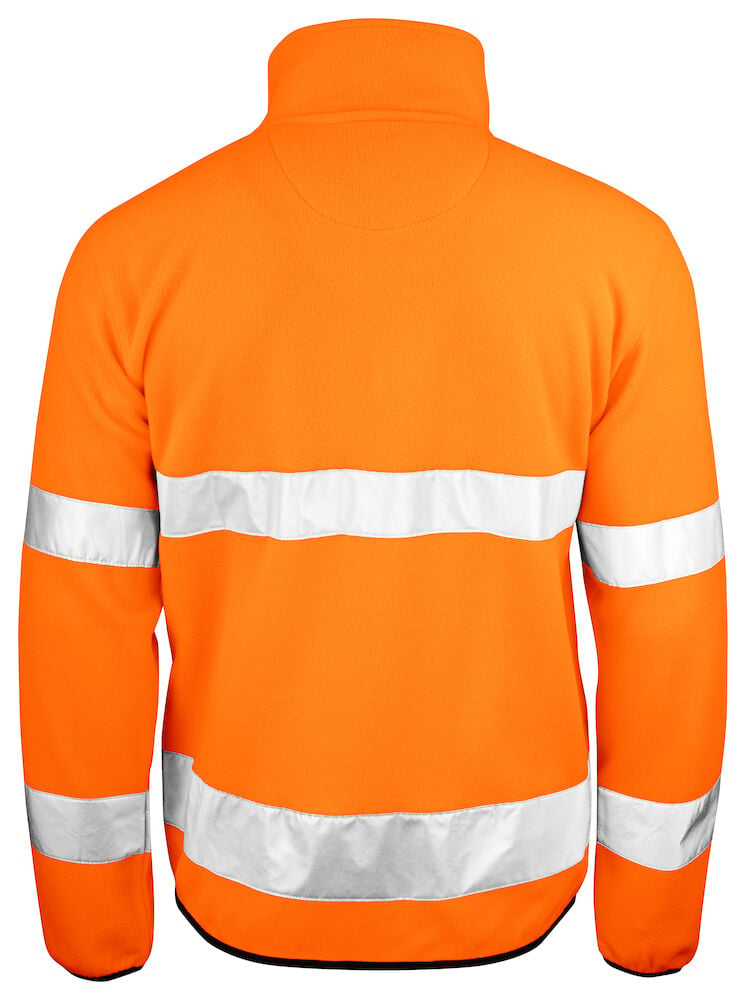 Jobman 5502 Hi-Vis Fleece Jacket 65550275 Oranje